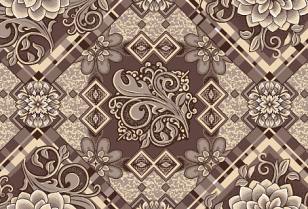 Ковролин Принт ГЕОРГИН (14_5)