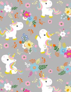 Палас Принт ЕДИНОРОЖКИ(19_13)