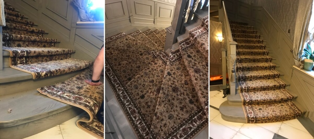 Ковровая дорожка на лестницу