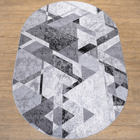 ковер лайла де люкс 15780 10743. Ковер серый Эко 15780 с треугольниками ковер лайла де люкс 15780 10743