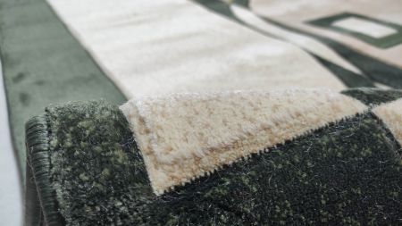 ковер imperial carving 1347 cream / d.green