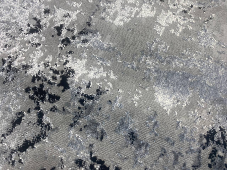 ковер amina np208 grey/black