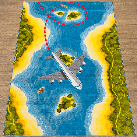 ковер фэнси 20753 22018