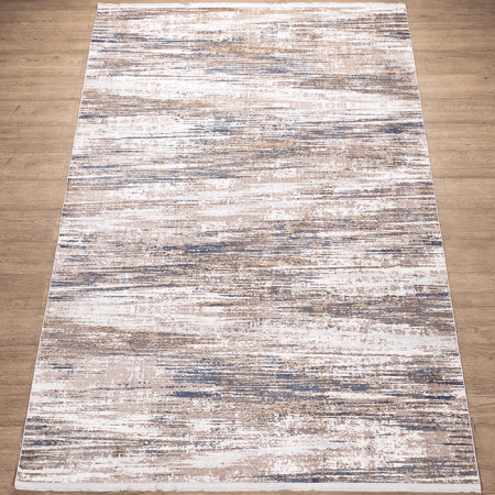 Ковер "Loft" (B104H_CREAM / C_NAVY) Прямой 1,6х2,3