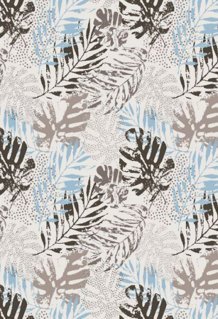 Ковер Принт МОНСТЕРА (15_49) 1,5х2,0 Прямой