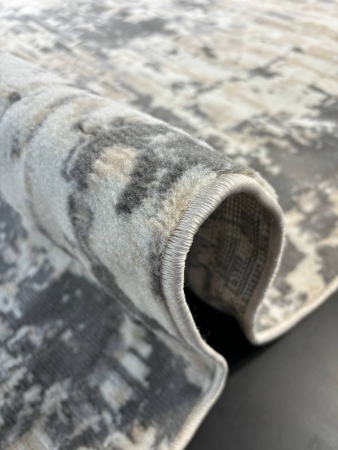 ковер flora l153a beyaz/gray