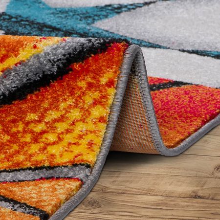 ковер фэнси 20703 22088. Ковер с футбольными и баскетбольными мячами. Heat-Set — полипропилен. Россия. ковер фэнси 20703 22088