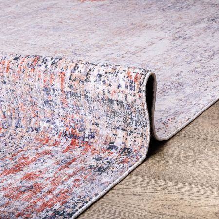 ковер flat b543a p_beigep_multi_rose