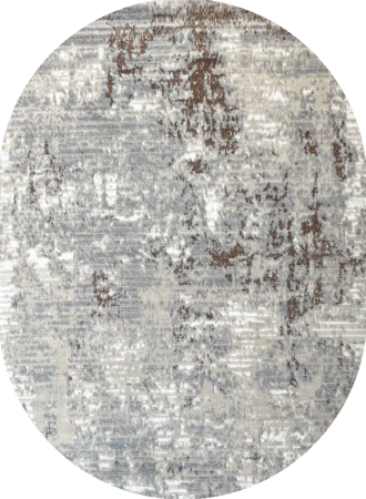 Ковер FLORA L159A BEIGE/A.KAHVE 1,5x1,9 Овал