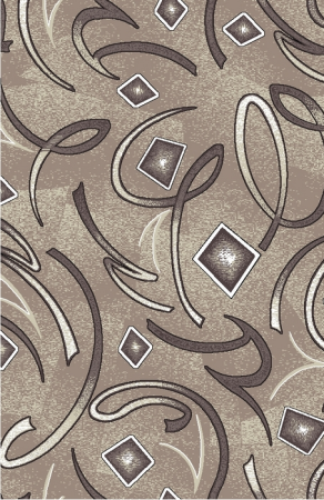 Ковер РОМБЫ 17_34 1,0х2,0 Прямой