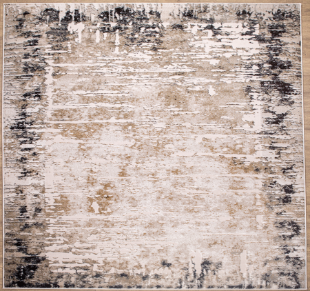 ковер каскад 25629 24342. Ворс различной высоты - интересный эффект объема рисунка. Мягкий упругий ковер 25629 Прямой для спальной, гостиной. Приятные пастельные тона - насыщенность спокойного домашнего интерьера. Бежевый Черный, . Абстракция. пустой ковер каскад 25629 24342