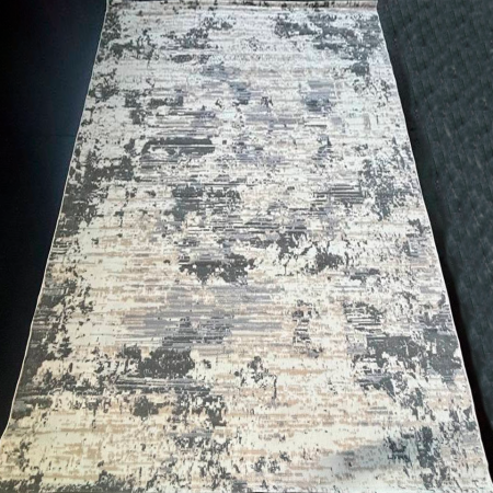 Ковер FLORA L153A BEYAZ/GRAY 2x3 Прямой