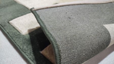 ковер imperial carving 1347 cream / d.green