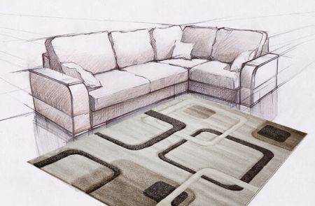 ковер империал карвинг 28813 22377