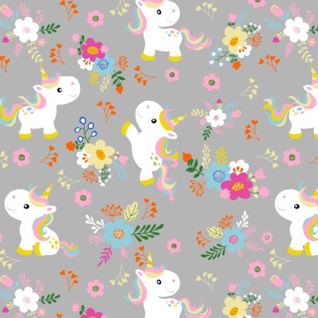 Рулоны Принт ПА 2,5  ЕДИНОРОЖКИ 19 13 1Y 1 сорт